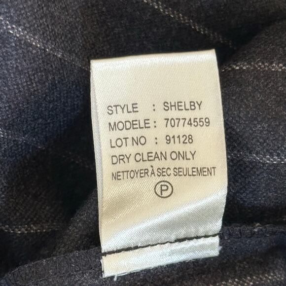 Theory Black Drop Waist Sleeveless Dress Sz12 - Picture 9 of 10